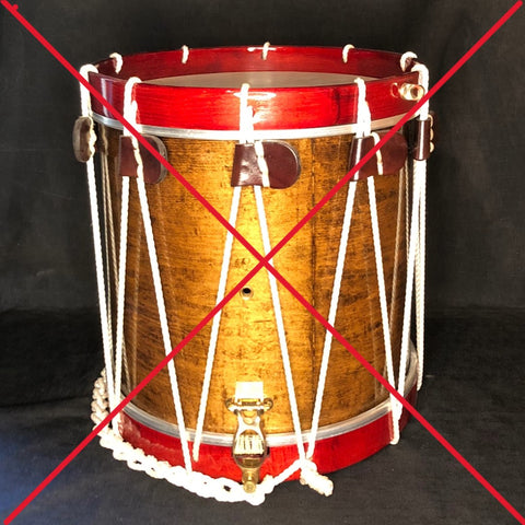 SOLD  Liberty Snare Drum 16" dia. x 15" DEMO #3626