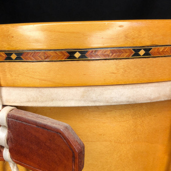 SHOP DRUM WITH HAND INLAY STAR