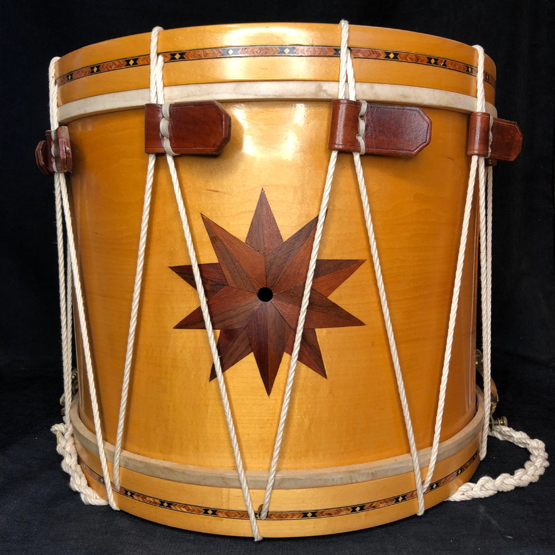 SHOP DRUM WITH HAND INLAY STAR