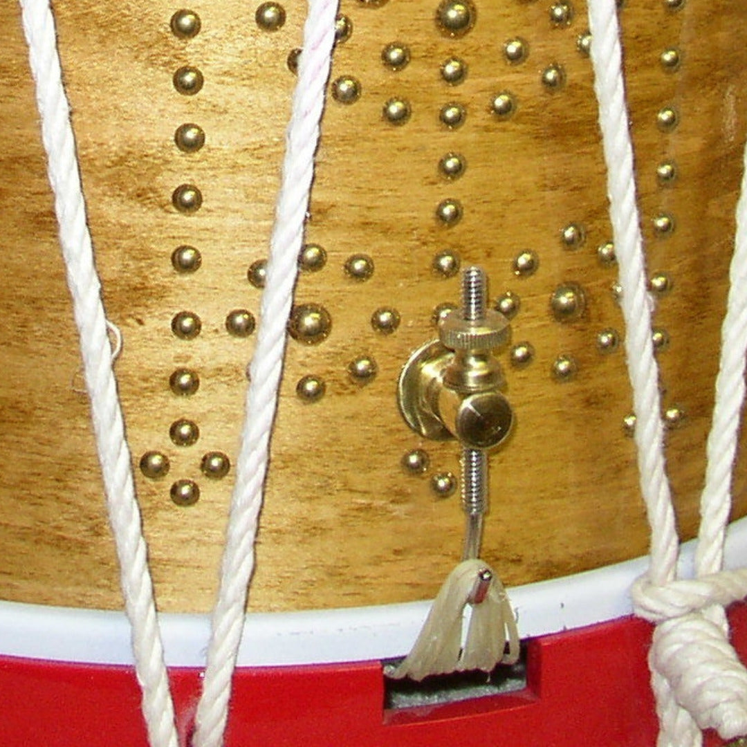 Cooperman J hook strainer, shown on drum