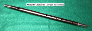 Cooperman Model 19 grenadilla (African blackwood) fife