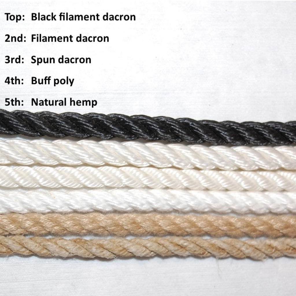 Cotton White,Grey available Climbing Ropes White Rope