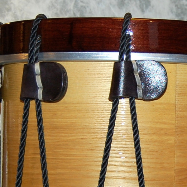 Cooperman drum showing black filament polyester rope