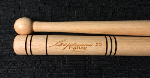 Cooperman model #22 Parley marching drumsticks