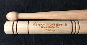 Cooperman model #5 Nick Petrella concert drumsticks