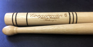 Cooperman model #6 Mike Rosen concert drumsticks